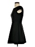 Unbranded Solid Black Cocktail Dress Size S - photo 5