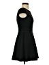 Unbranded Solid Black Cocktail Dress Size S - photo 4