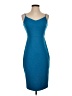 1.State Solid Blue Cocktail Dress Size 0 - photo 1