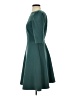 Elliatt Solid Teal Cocktail Dress Size S - photo 5