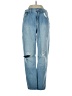 Old Navy 100% Cotton Hearts Blue Jeans Size 16 - photo 1