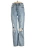 Denim Forum Hearts Blue Jeans Size 25 waist - photo 1