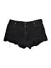Aerie Black Denim Shorts Size XL - photo 1
