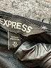 Express Polka Dots Black Casual Dress Size XS - photo 7