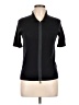 Joseph 100% Wool Black Blue Short Sleeve Turtleneck Size L - photo 1