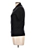 Joseph 100% Wool Black Blue Short Sleeve Turtleneck Size L - photo 5
