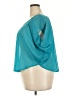 Annabelle 100% Polyester Teal Short Sleeve Blouse Size 2X - photo 5