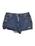 Aerie Blue Denim Shorts Size XL - photo 1