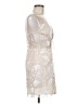 TOBI 100% Polyester Ivory Cocktail Dress Size M - photo 2