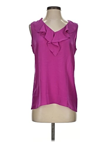 Banana Republic Sleeveless Silk Top (view 1)