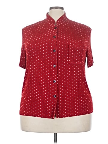 Norm Thompson Short Sleeve Blouse (view 1)