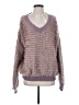 Listicle 100% Acrylic Tweed Purple Pullover Sweater Size S - photo 1