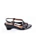Sofft 100% Leather Black Wedges Size 7 1/2 - photo 1