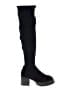 Mia Black Boots Size 6 1/2 - photo 1