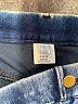 Time and Tru Tie-dye Blue Jeggings Size 4 - photo 7