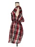 Assorted Brands Plaid Red Casual Dress Size Med - Lg - photo 5