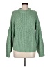 A New Day Solid Green Pullover Sweater Size M - photo 1