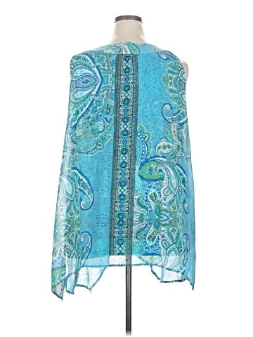 Roz & Ali Sleeveless Blouse (view 2)