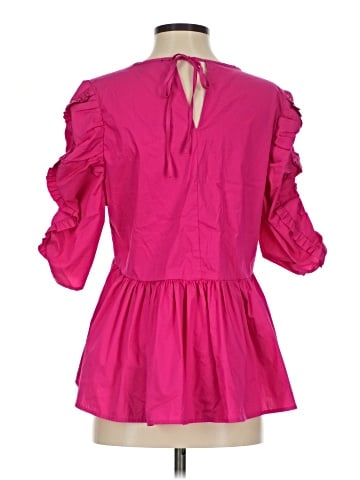 Marc New York Andrew Marc 3/4 Sleeve Blouse (view 2)
