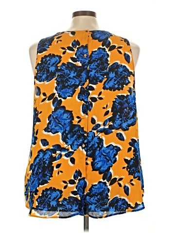 Who What Wear Sleeveless Blouse (view 2)