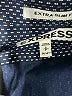 Express Polka Dots Blue Long Sleeve Button-Down Shirt Size S - photo 7