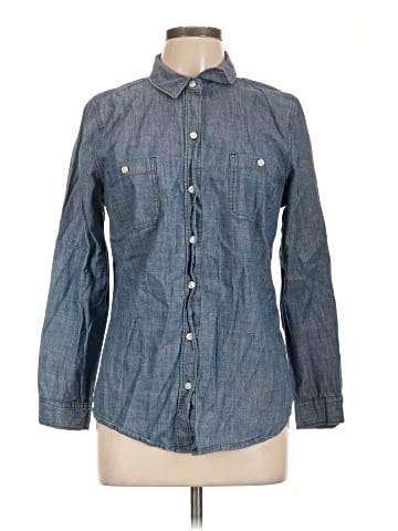 Old Navy Long Sleeve Button-Down Shirt (view 1)