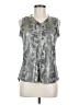 Frank Lyman Design Gray Sleeveless Blouse Size 8 - photo 1