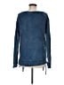 Pam & Gela 100% Cotton Blue Pullover Sweater Size M - photo 2