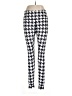Unbranded Houndstooth Silver Leggings Size L - photo 1