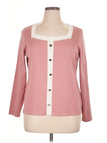 Nina Leonard Cardigan (view 1)
