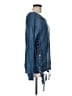 Pam & Gela 100% Cotton Blue Pullover Sweater Size M - photo 4