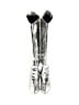 Unbranded Silver Boots Size EU 39 - photo 2
