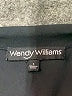 Wendy Williams 100% Polyester Black Long Sleeve Blouse Size L - photo 7
