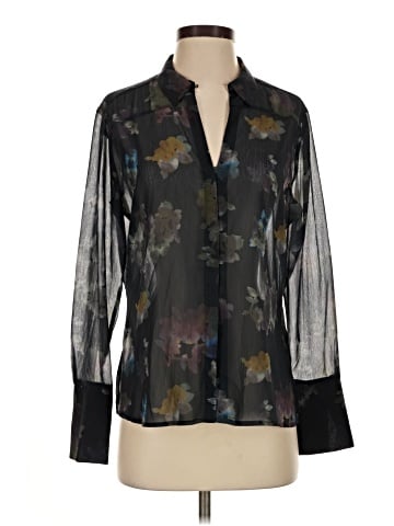 Ecru Long Sleeve Blouse (view 1)