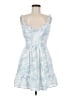 Francesca's Paisley Blue Cocktail Dress Size M - photo 1