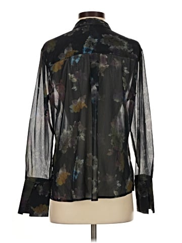 Ecru Long Sleeve Blouse (view 2)