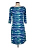 Lola Print Blue Casual Dress Size M - photo 2