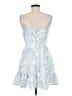 Francesca's Paisley Blue Cocktail Dress Size M - photo 2