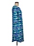 Lola Print Blue Casual Dress Size M - photo 4