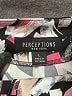 Perceptions Print Pink Cocktail Dress Size L - photo 7