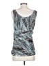 Classiques Entier Blue Sleeveless Blouse Size S - photo 2
