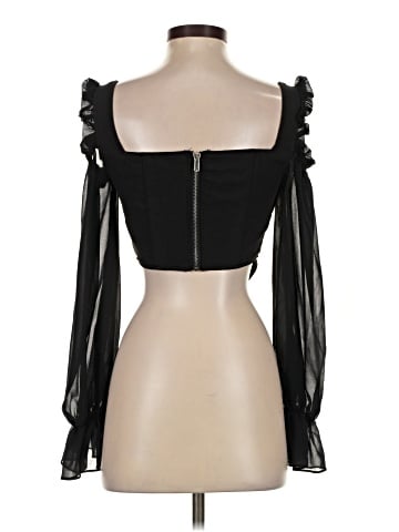 Missguided 3/4 Sleeve Blouse (view 2)