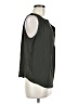 Ann Taylor LOFT 100% Polyester Gray Sleeveless Blouse Size M - photo 4