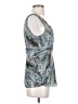 Classiques Entier Blue Sleeveless Blouse Size S - photo 4