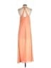 Isabel 100% Polyester Solid Orange Casual Dress Size M - photo 2
