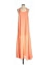 Isabel 100% Polyester Solid Orange Casual Dress Size M - photo 1