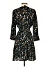 Express Outlet Animal Print Black Casual Dress Size S - photo 2