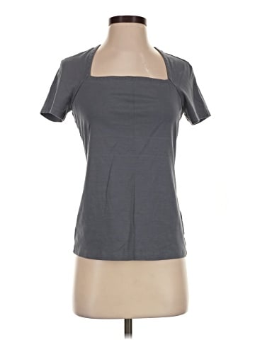 Lafayette 148 New York Short Sleeve Top (view 1)