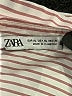 Zara Stripes Pink Long Sleeve Button-Down Shirt Size XL - photo 7