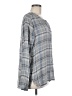 Johnston & Murphy 100% Rayon Gray Long Sleeve Blouse Size M - photo 4